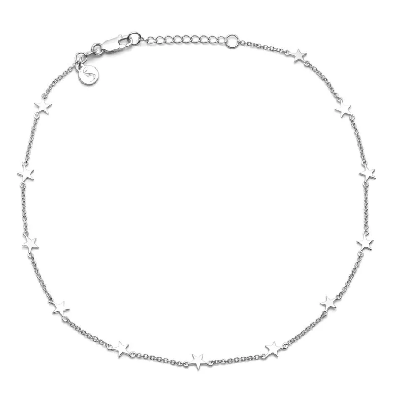 Stolen Girlfriends Club Stolen Star Choker - Sterling Silver