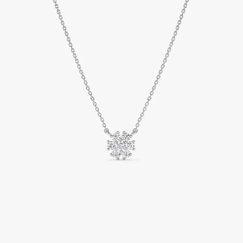 14k White Gold