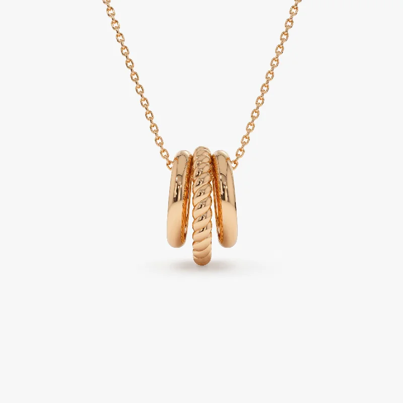 14K Rose Gold