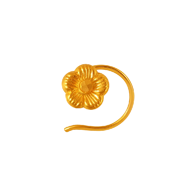 22k Truly Beautiful Nose Pin Gold Design