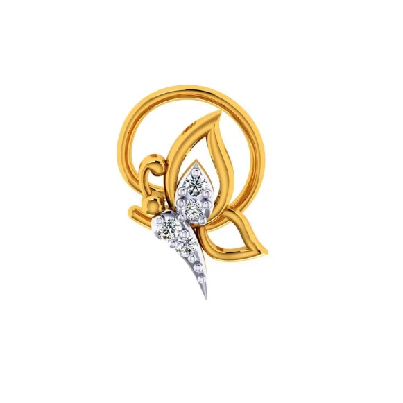 22KT (916) Yellow Gold Nosepin For Women