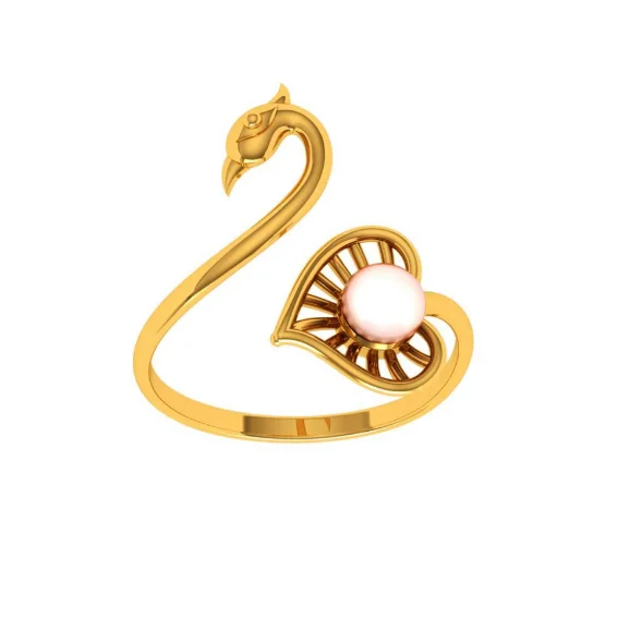 22KT (916) Yellow Gold Ring For Women