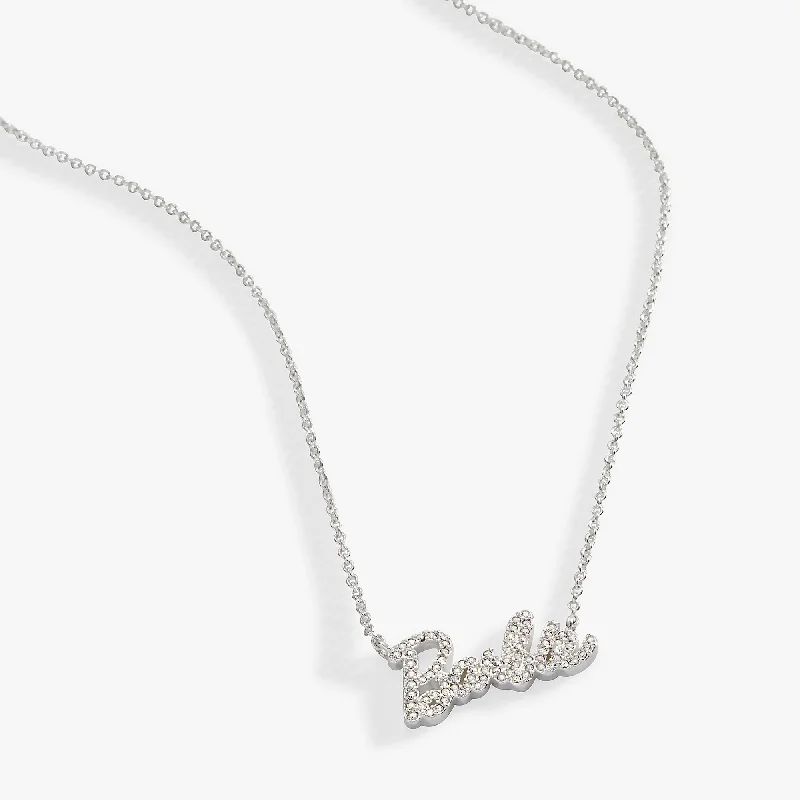 Barbie™ Pave Adjustable Necklace