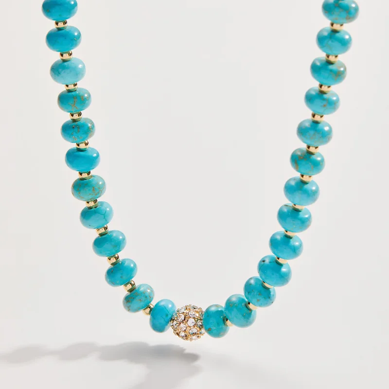 Fireball Turquoise Necklace