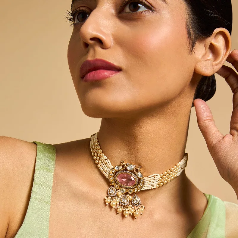 Kundan Necklace 173030