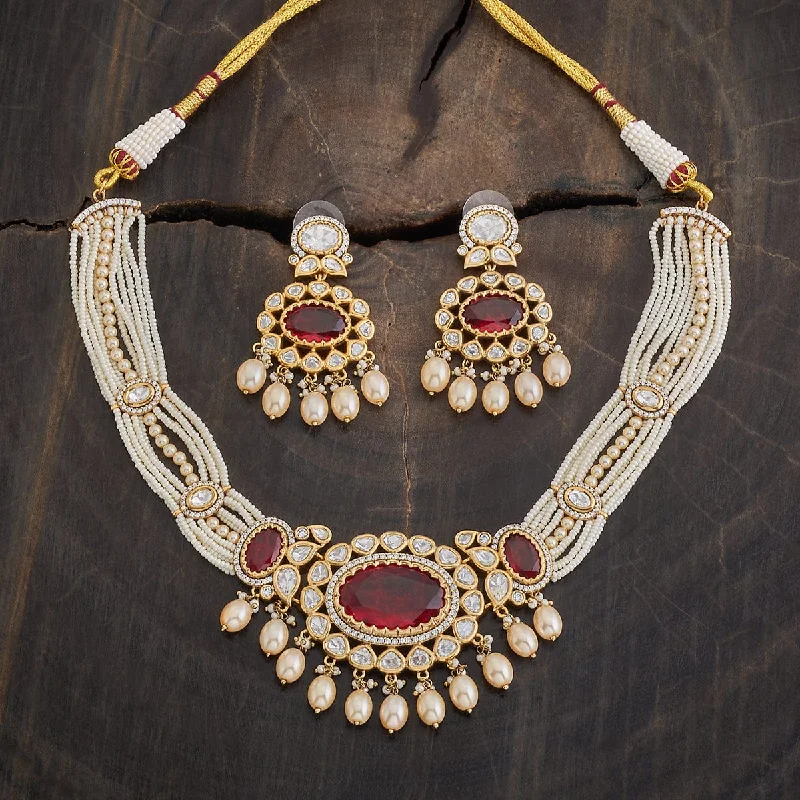 Kundan Necklace 174046