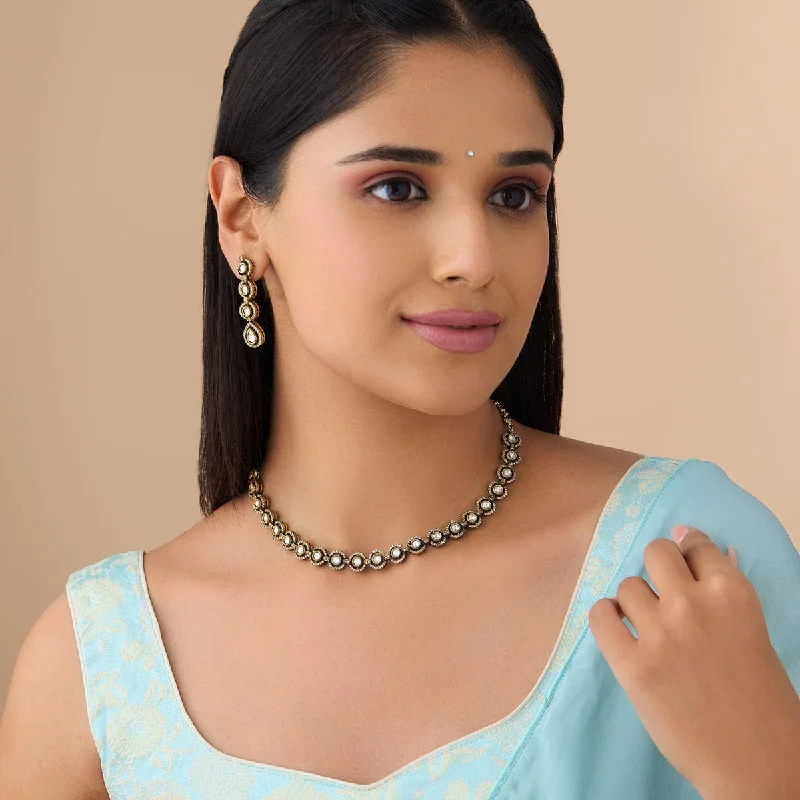 Kundan Necklace 174494